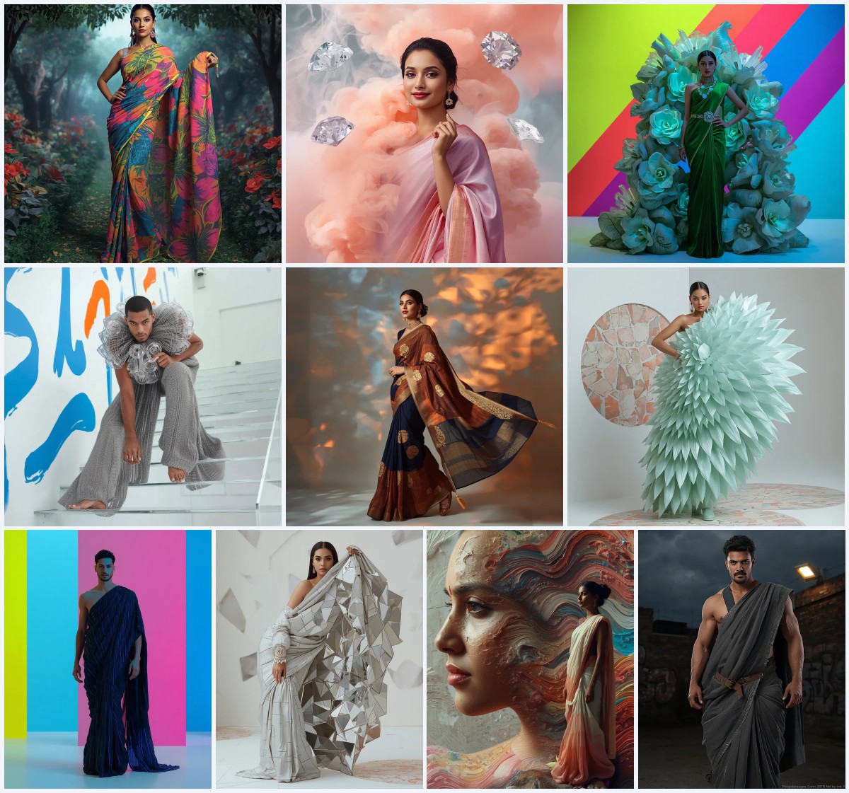 Best 10 AI New Prompt Girl Download for Easy Use | Best saree prompt for ChatGPT