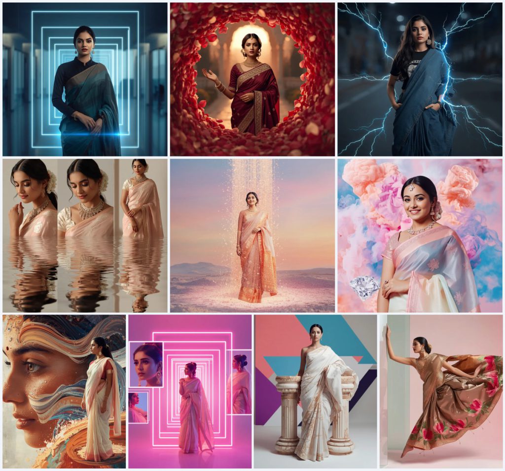Best 10 Best Prompt For AI Image Generator Free for Accessible Art | prompt for traditional look for couple