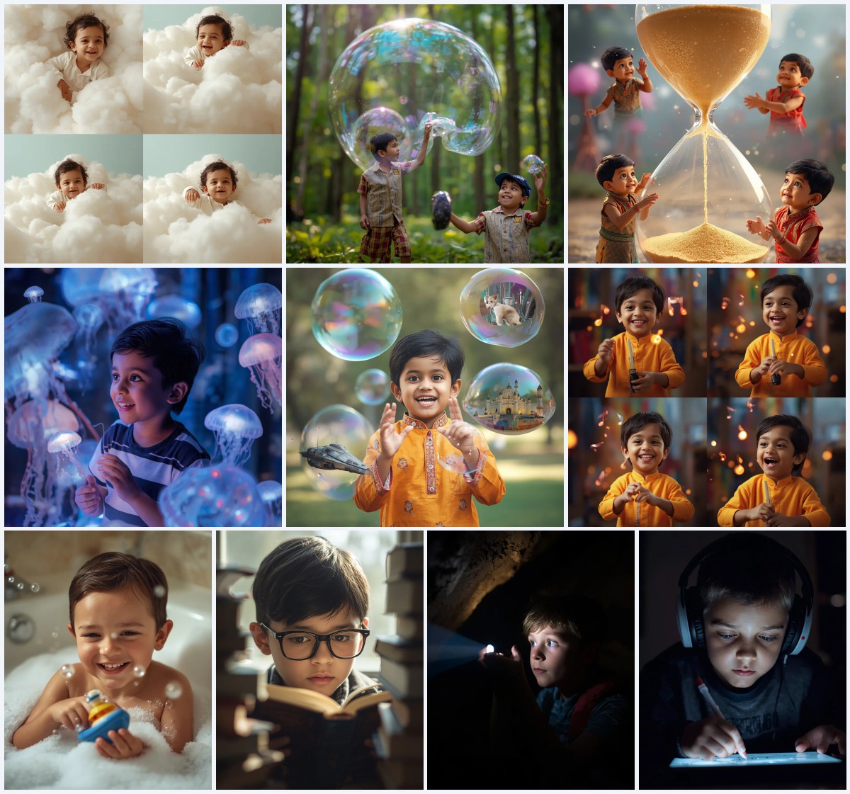 Best 10 Boy’s Thoughtful AI Prompts for Pensive and Reflective Portraits | Prompt for Gemini AI boy Indian style Instagram